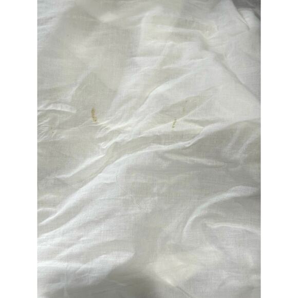 Silvia Tcherassi Calantha slip on Dress Size M Floral Cotton Shift Ruffle Hem - Picture 6 of 13